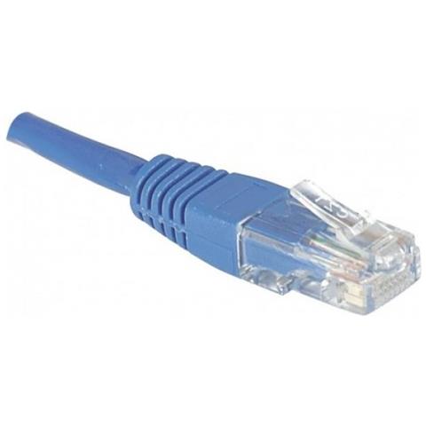 Patch RJ45 cat. 5e U / UTP Blue 0.15m cavo di rete 0,15 m Cat5e U / UTP (UTP) Blu - Foto 3