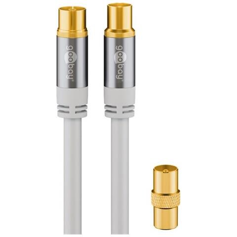 Cavo Antenna Tv (tipo 135 Db), 4 Strati Di Schermatura17019 - Foto 1