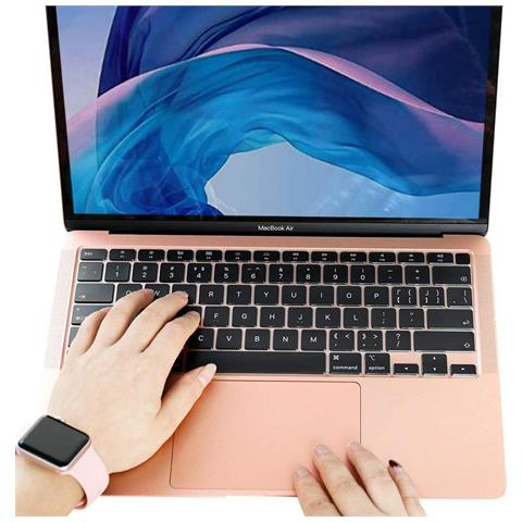 Cover Per Tastiera Compatibile Con Macbook Air 13"" Trasparente - Foto 10