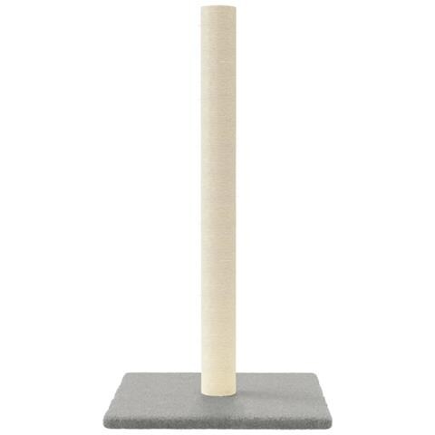 Palo Tiragraffi Per Gatti Grigio Chiaro 35x35x70 Cm - Foto 2