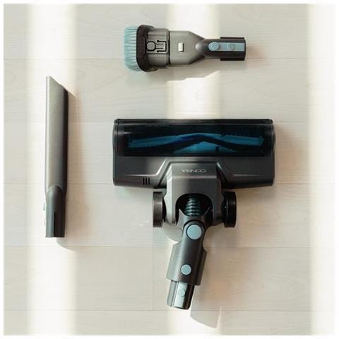 Conga Rockstar 1500 Ray Pure Scopa Ricaricabile 2 in1 senza Sacco Potenza 215 W Colore Nero - Foto 8