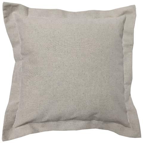 Federa Per Cuscino Arredo Casa Chiusura Zip Fodera Tinto Filo Tinta Unita Sv 60x60 Grigio - Foto 1