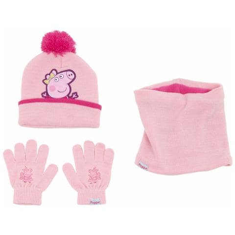 Cappello, Guanti E Scaldacollo Peppa Pig Cosy Corner Rosa - Foto 1