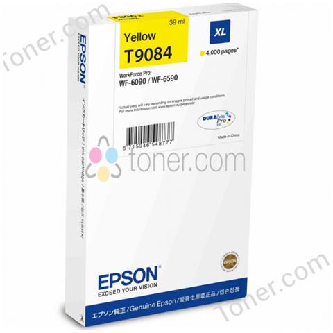 Cartuccia D’inchiostro C13T90844N Giallo 4K - Foto 2