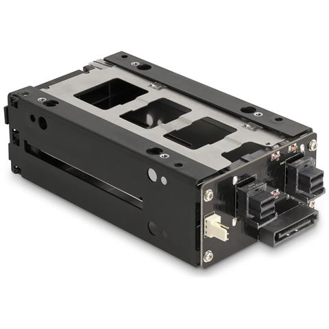 Bay rack mobile sottile per 2 x SSD da 2.5? U. 2 NVMe - Foto 6