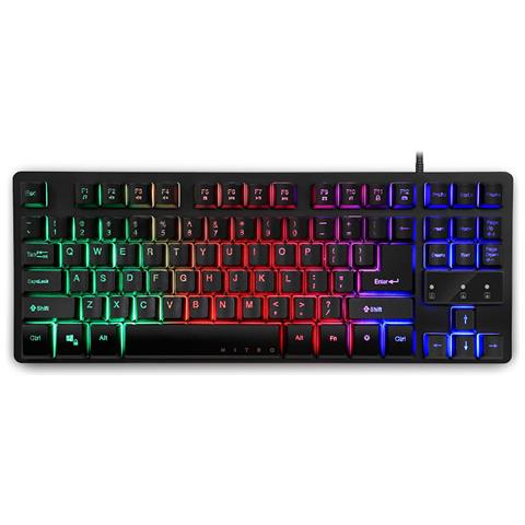 Nitro Keyboard TKL tastiera USB QWERTY Italiano Nero - Foto 1
