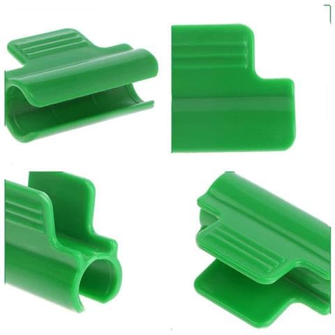 Morsetti Warmhouse Clip Per Cerchio Per Tunnel, Copertura Per Fila Di Pellicole  11 Mm 30 Pezzi - Foto 2