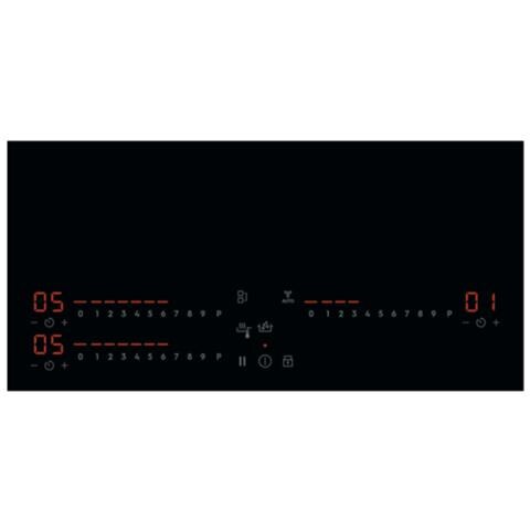 EIS67356 piano cottura Nero Da incasso 60 cm Piano cottura a induzione 3 Fornello (i) - Foto 2