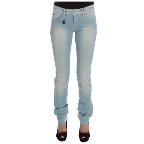 Jeans Super Slim Fit In Misto Cotone Blu - W26 - Foto 1