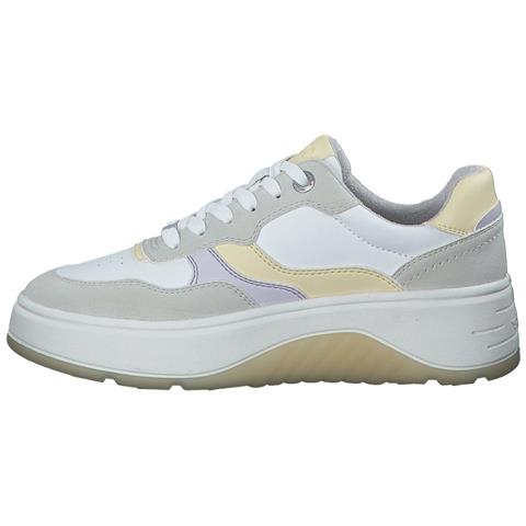 White Casual Closed Sport Shoe Sneakers Sintetico E Tessile Scarpe Donna Bianco Eu 40, 5-23623-30 110 - Foto 3