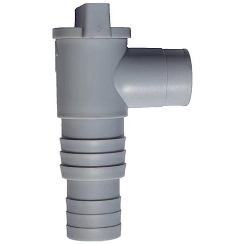 Valvola Per Piscina Con 2 Fascette Stringitubo Per Tubi Da 32 Mm - Foto 2