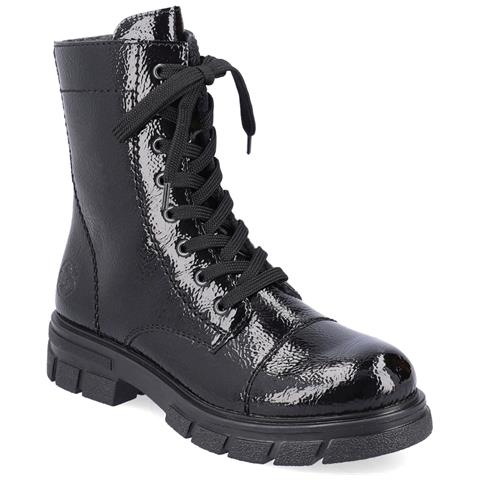 Black Casual Closed Booties Stivaletti Sintetico E Tessile Scarpe Donna Nero Eu 37, Z9122-00 - Foto 1