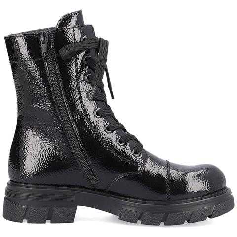 Black Casual Closed Booties Stivaletti Sintetico E Tessile Scarpe Donna Nero Eu 37, Z9122-00 - Foto 3