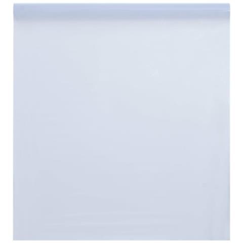 Pellicola Statica Smerigliata Bianco Trasparente 60x2000 Cm Pvc - Foto 1