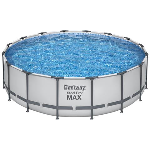 Piscina Fuori Terra - In Giro - 488x122 Cm - Grigio - Include Accessori Coordinati Cb33 - Foto 5