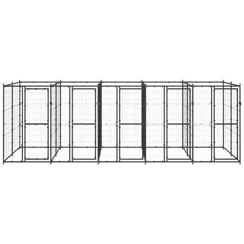 Lusso Casadino - Gabbia Per Cani Da Esterno In Acciaio 12,1 M² - Foto 1