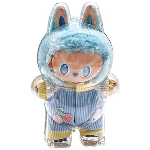 Custodia Protettiva Trasparente Per Figure Labubu 3a Generazione - Foto 1