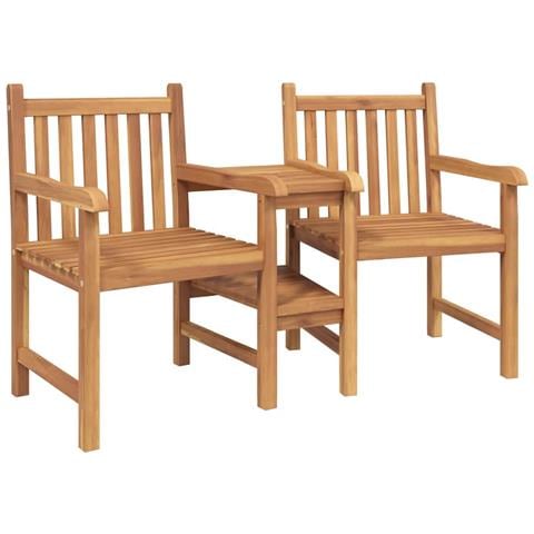 Sedie da Esterno Marrone 152 x 63 x 89 cm - Foto 1