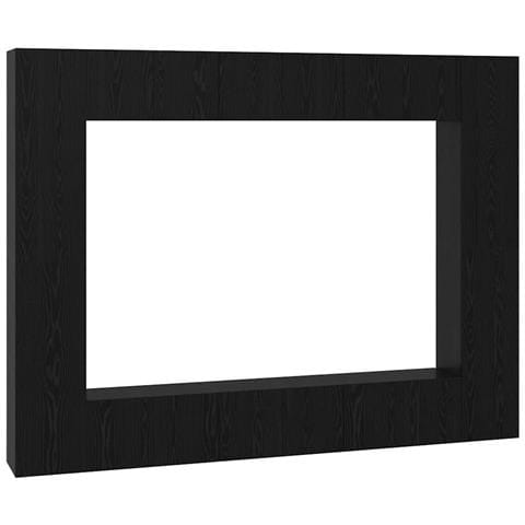 Set mobile TV 10 pcs Rovere nero Media 30.5 x 30 x 90 cm - Foto 1