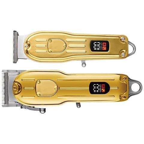 Set Tagliacapelli Elettrico Professionale - Regolabarba Ricaricabile Usb Senza Fili - Foto 5