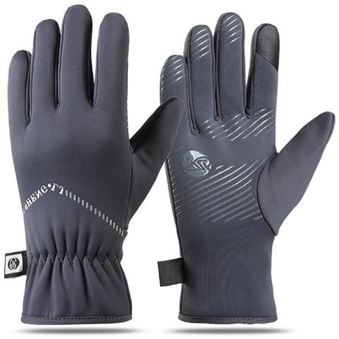 Guanti Da Ciclismo Invernali Da Uomo: Termici, Touchscreen, Antivento E Antiscivolo Grey - Foto 1