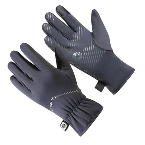 Guanti Da Ciclismo Invernali Da Uomo: Termici, Touchscreen, Antivento E Antiscivolo Grey - Foto 2