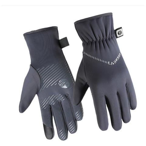 Guanti Da Ciclismo Invernali Da Uomo: Termici, Touchscreen, Antivento E Antiscivolo Grey - Foto 4