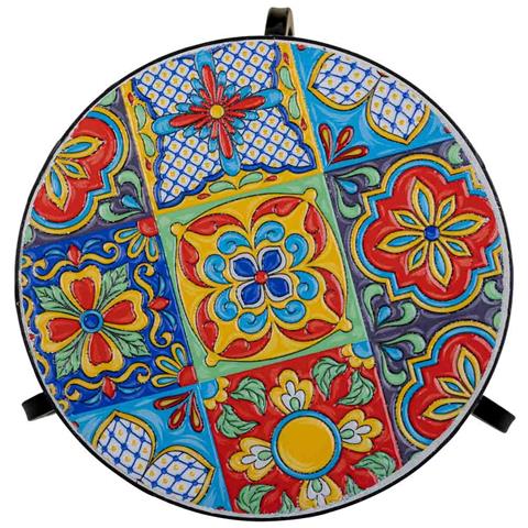 Set 3 Supporti Mosaico E Metallo Neri - Foto 8