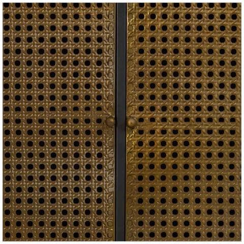 Credenza In Metallo Marrone 120x40x75h - Foto 8