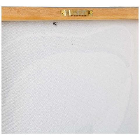 Quadro Dipinto A Mano Con Rilievo Grigio 30x90x3h - Foto 8