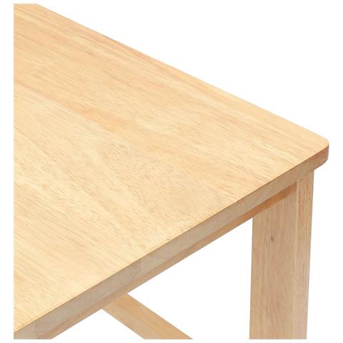 Sedie da pranzo 2 pcs Naturale 40 x 47,5 x 99,5 cm - Foto 9