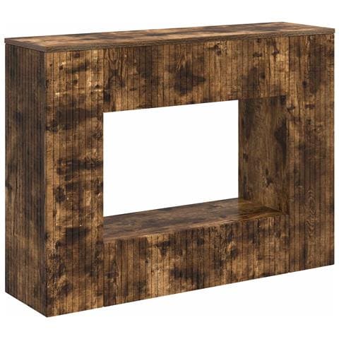 Tavolo consolle Rigato Quercia Affumicata 101 x 29 x 74 cm - Foto 1