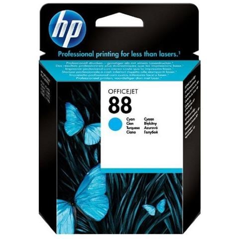 C9386A Cartuccia Ink Originale 88 Ciano per Officejet Pro K5400 / K550 Capacità 860 Pagine - Foto 1