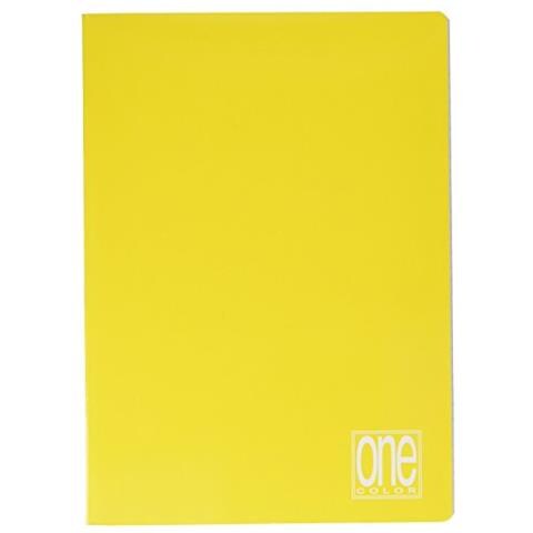 10 Pz Quaderni Maxi One Color a Righe 80 gr. Colori Assortiti - Foto 2