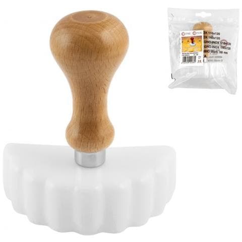 Taglia Ravioli Mezzaluna Manico Legno - Foto 2