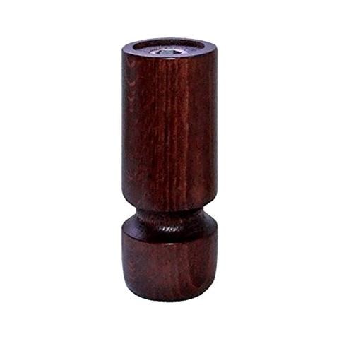 19940935 Piedino in legno serie "Birillo" - Ø 40 - H. 130 mm. - noce - Foto 1