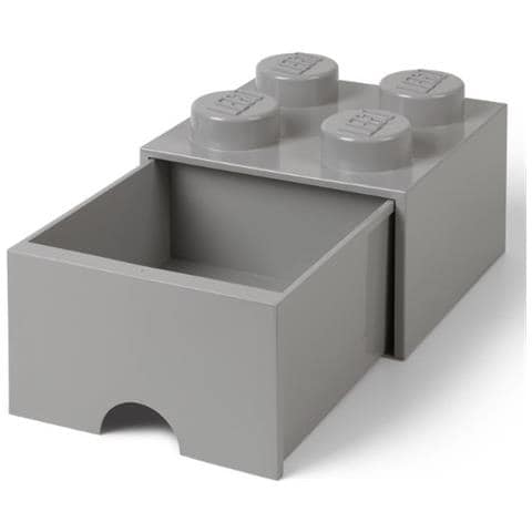 Contenitore Brick 4 Colore Grigio - Foto 1