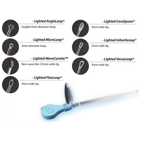ASSORTIMENTO CURETTES AURICOLARI AUTOILLUMINANTI - Foto 1