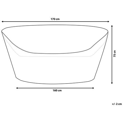 Telo Impermeabile - Protezione Per Gli Arredi Da Giardino Sylt Lux - 170x160x75 - Foto 25