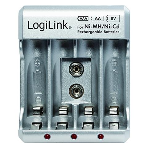 IBT-KCR0168 - Caricabatterie per AA / AAA / 9V Ni-MH / Ni-Cd - Foto 1