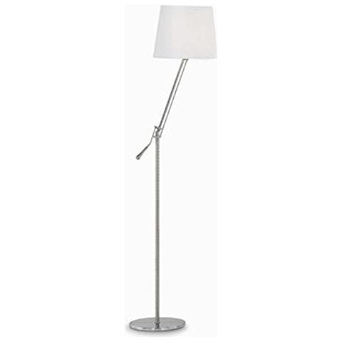 Regol Pt1 Bianco Lampada Da Terra, Metallo, Nickel - Foto 1