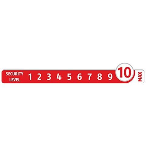 Fts206 Al0125 Serratura Con Blocco, Blocco Per Finestre Con Chiusura A 2 Stadi, Chiusura Con Chiave, Livello Di Sicurezza: 10, 44473, Argento - Foto 3
