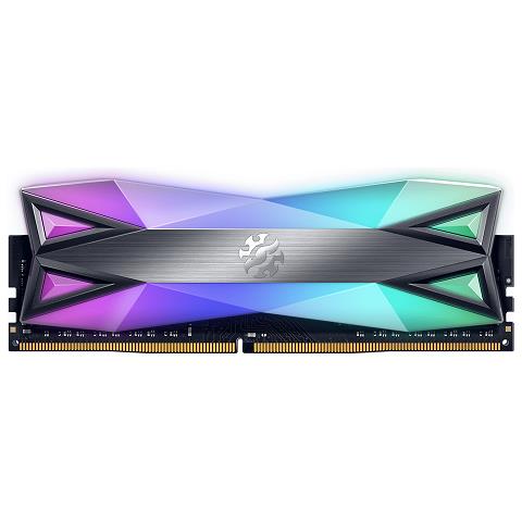 RAM GAMING XPG SPECTRIX D60G 32GB (1x32GB) DDR4 3200MHZ RGB, CL16-20-20, TUNGSTEN GREY - Foto 1