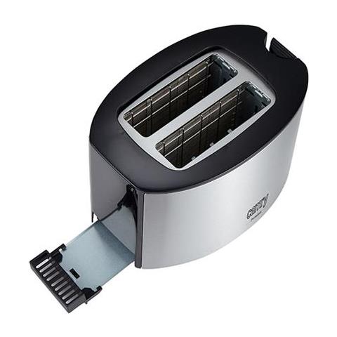 Toaster Cr 3215 Potenza 1000 W, Numero Di Slot 2, Materiale Alloggiamento Acciaio Inossidabile, Nero / acciaio Inossidabile - Foto 1