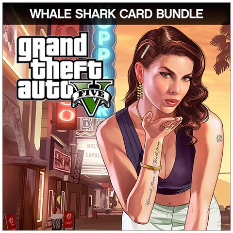 Games Grand Theft Auto V Whale Shark Cash Card Bundle PC Basic PC Inglese videogioco - Foto 1