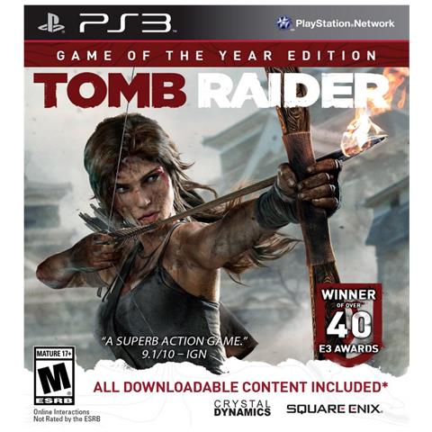 Tomb Raider Game Of The Year Edition, PS3 Base+DLC PlayStation 3 videogioco - Foto 1