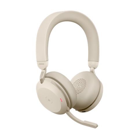 Cuffie Evolve2 75 Wireless USB-A Microsoft Teams Colore Beige - Foto 2
