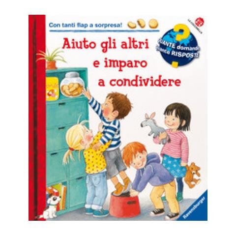Doris Rübel - Aiuto gli altri e imparo a condividere. Un libro con tante finestrelle. Ediz. a colori - Foto 1