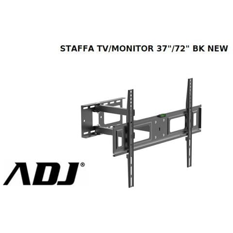 Staffa Tv /monitor 37/72 Bk New Max 50kg Max Vesa 600*400 Snodo180? - Foto 1