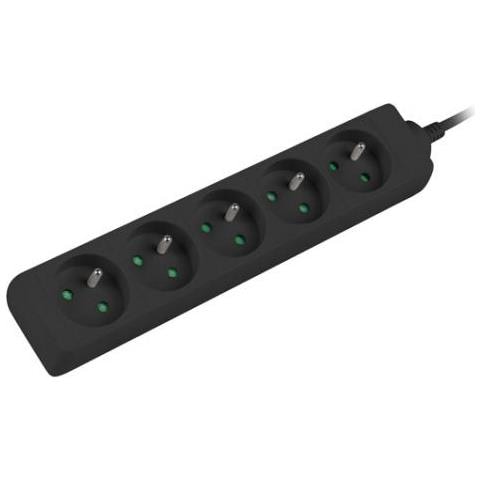Ps0-05e-0150-bk Prolunghe E Multiple 1,5 M 5 Presa (e) Ac Interno Nero - Foto 3